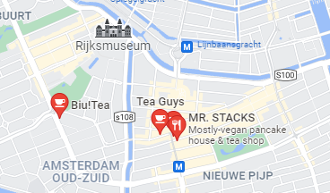Bubble tea verkopers in Amsterdam De Pijp